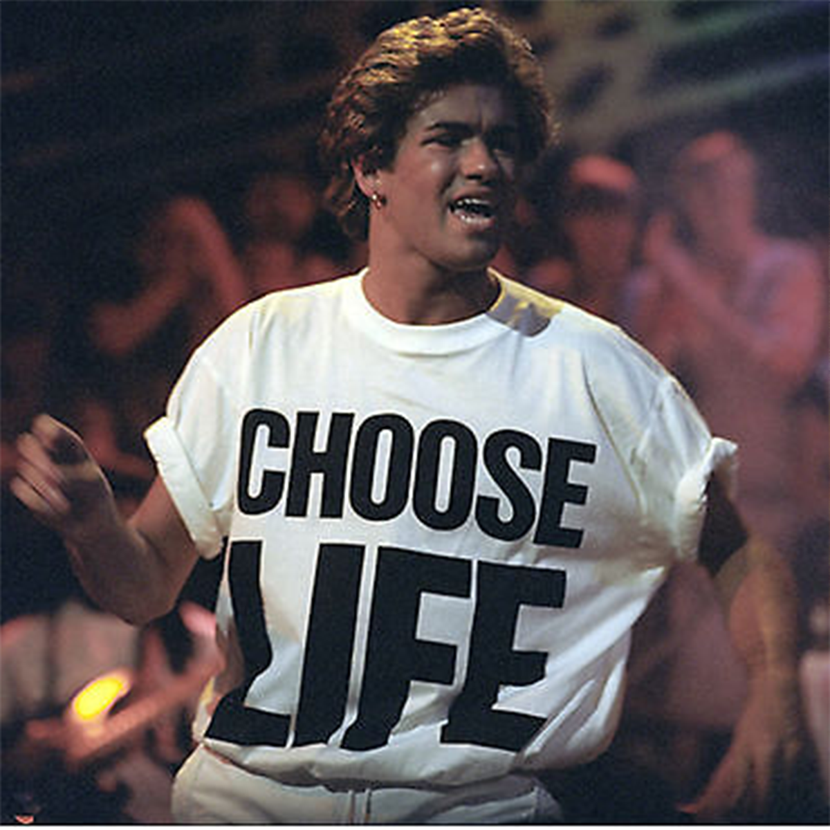 Choose Life slogan fashion in 1985