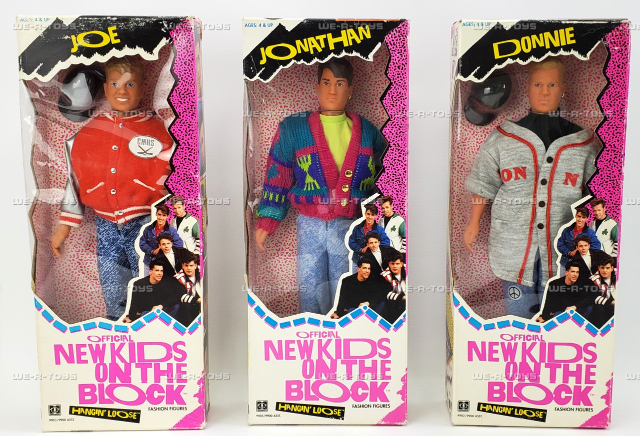 New Kids on the Block dolls