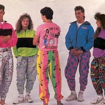 Parachute pants fad in 1984