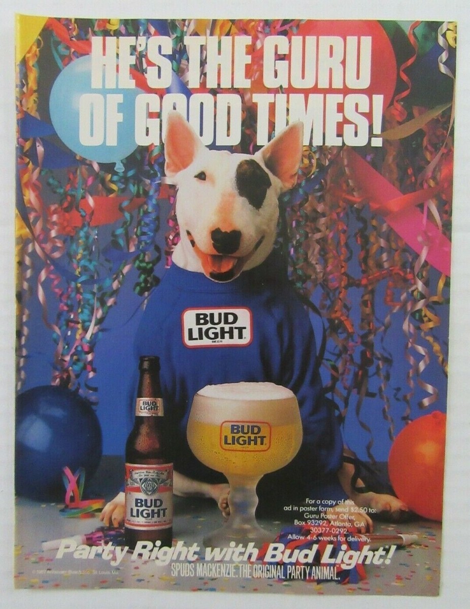 Spuds MacKenzie craze in 1987