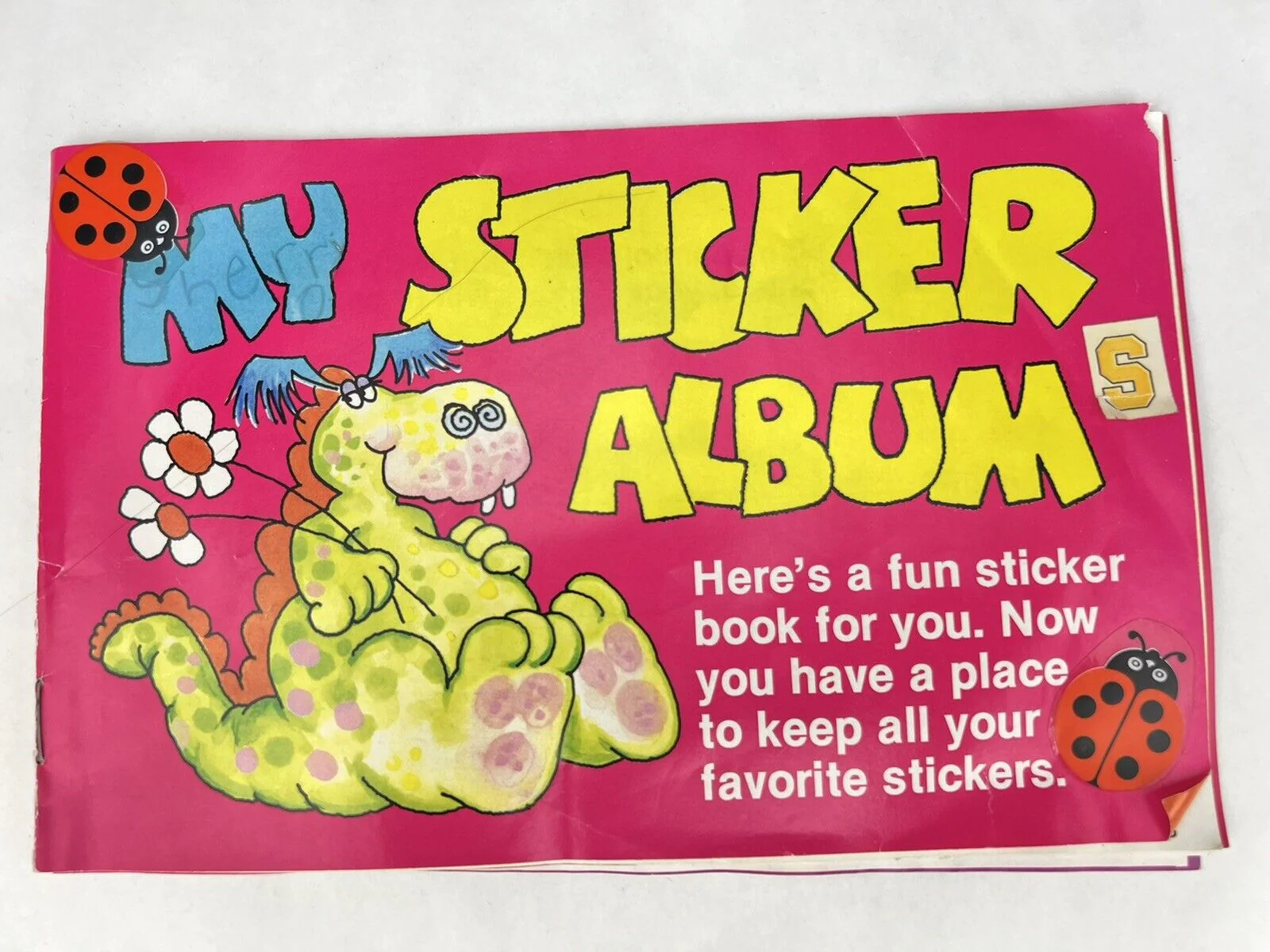 Sticker books and sticker trading in 1984