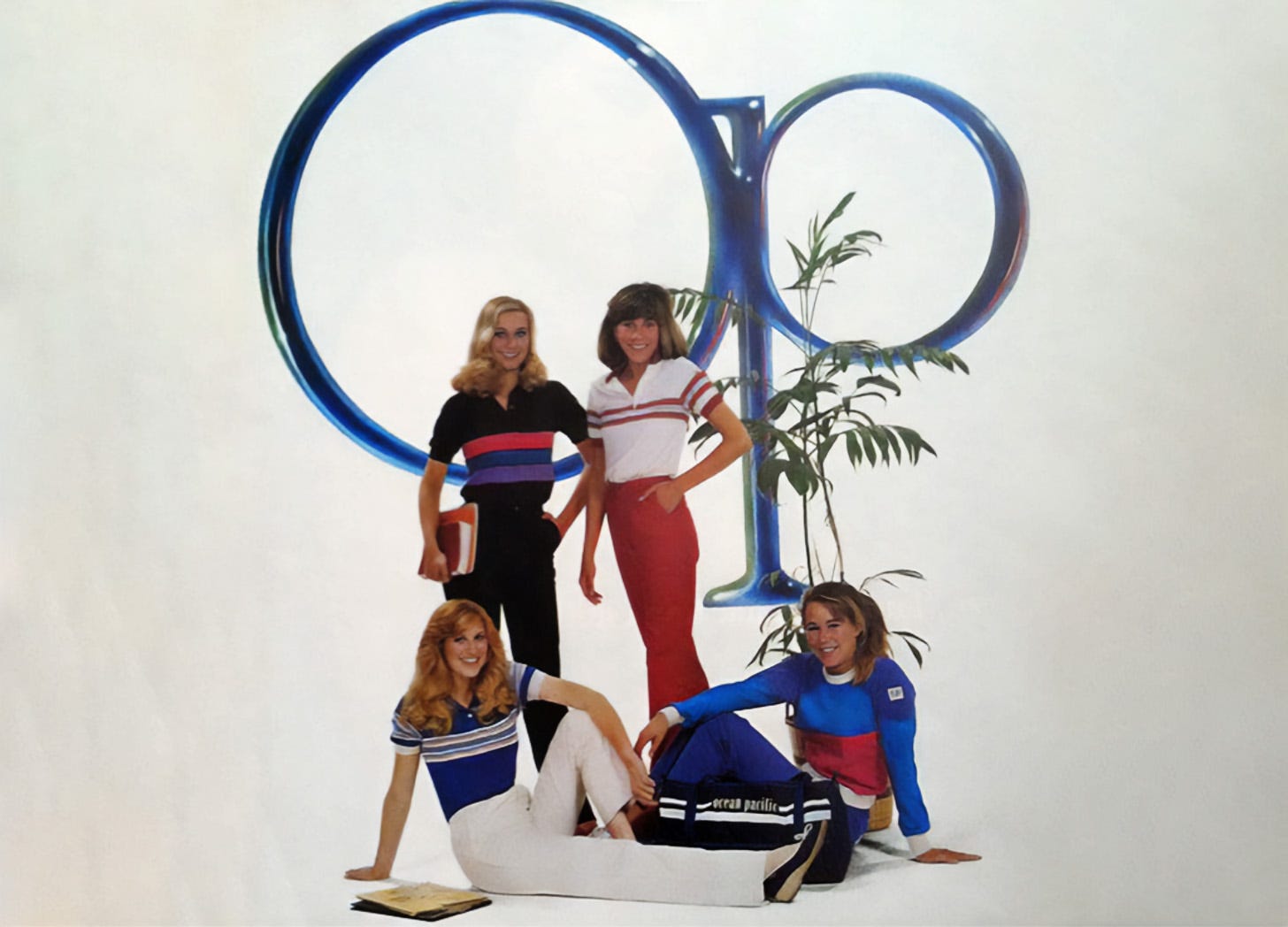 Surfwear and Ocean Pacific style in 1986