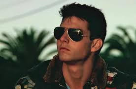 Top Gun aviators and bomber jacket style in 1986