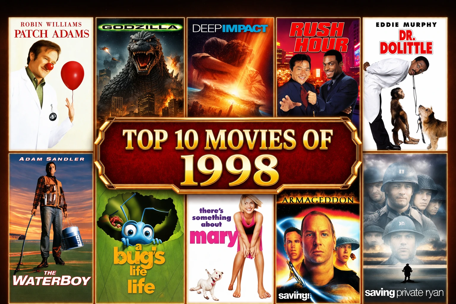 Top 10 Movies of 1998