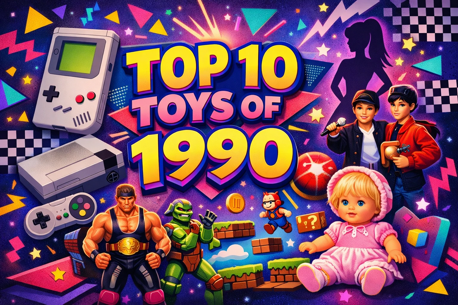 Top 10 Toys of 1990 Ranked: The Must-Have Toys
