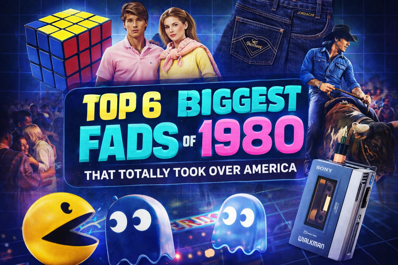 Top 6 Biggest Fads of 1980 That Totally Took Over America