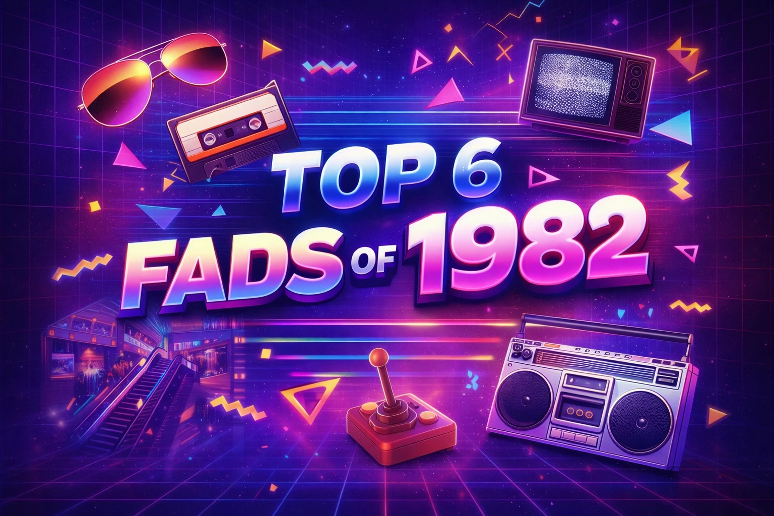 Top 6 Biggest Fads of 1982 Everyone Was Obsessed With