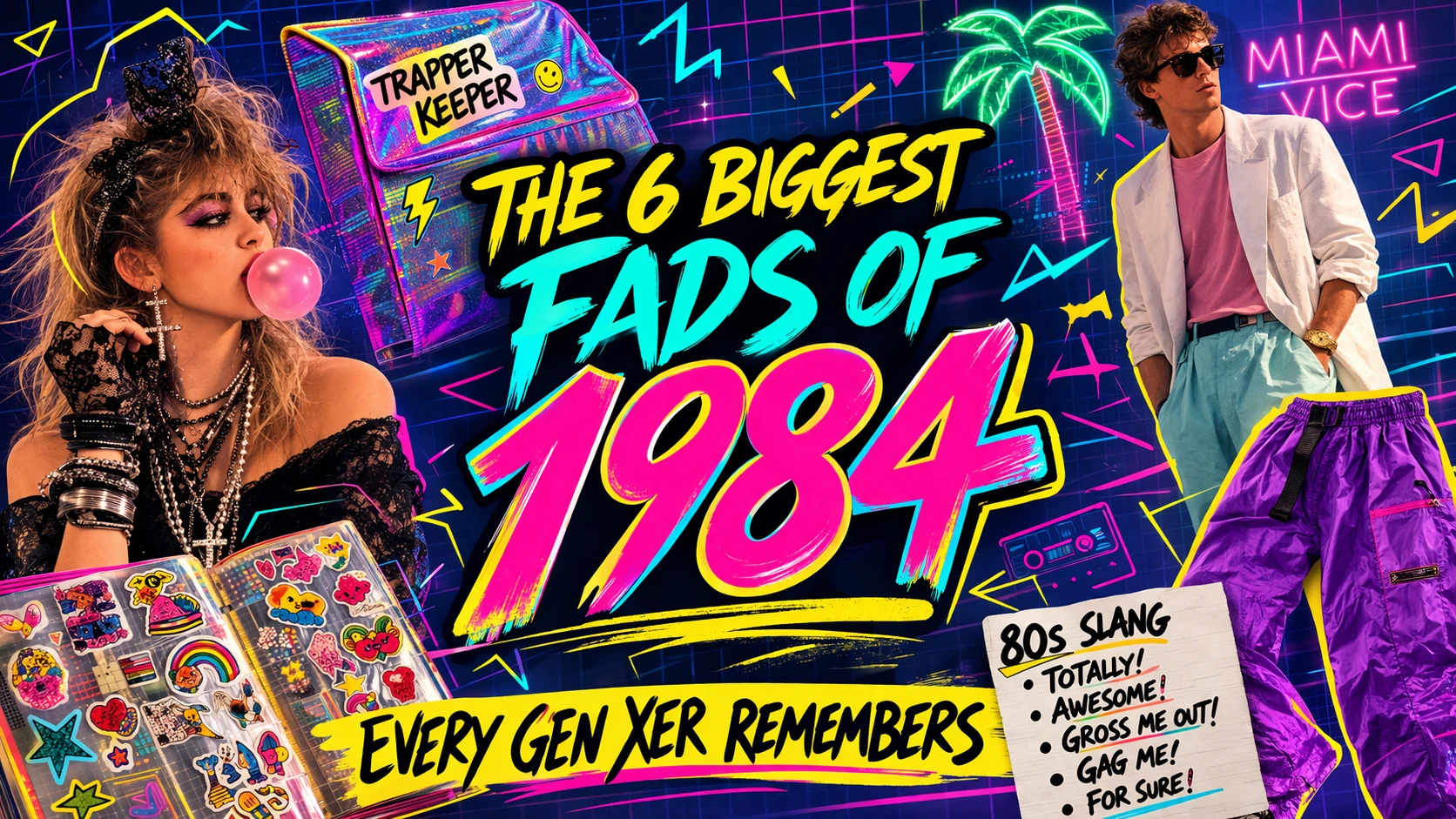 The 6 Biggest Fads of 1984 Every Gen Xer Remembers