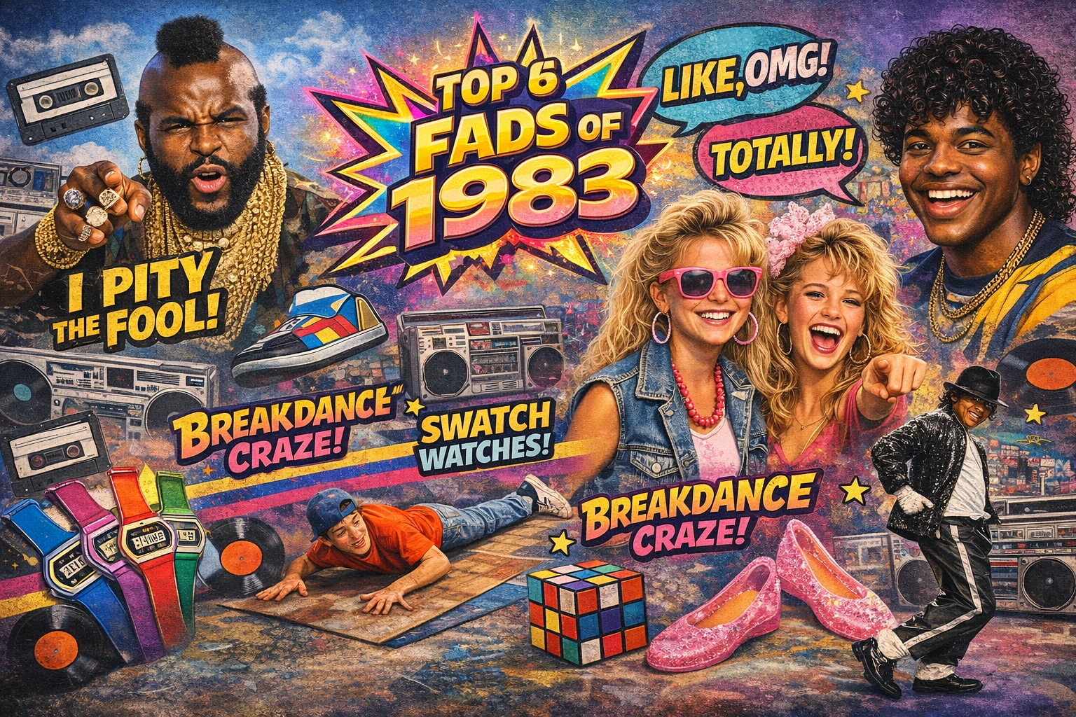 Top 6 Biggest Fads of 1983 That Took Over America