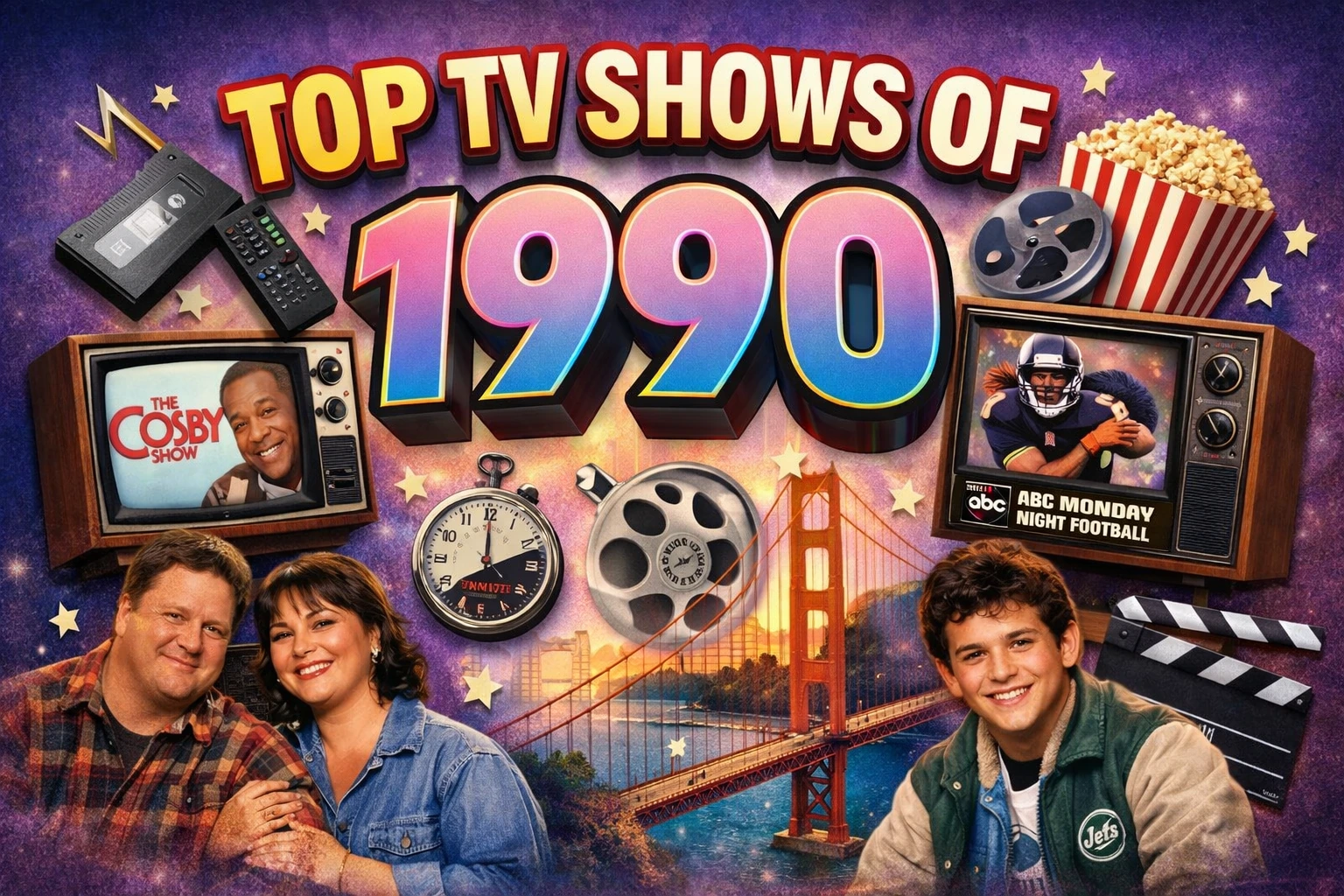 Top TV Shows of 1990: The Biggest Nielsen Hits of the 1989–90 Season