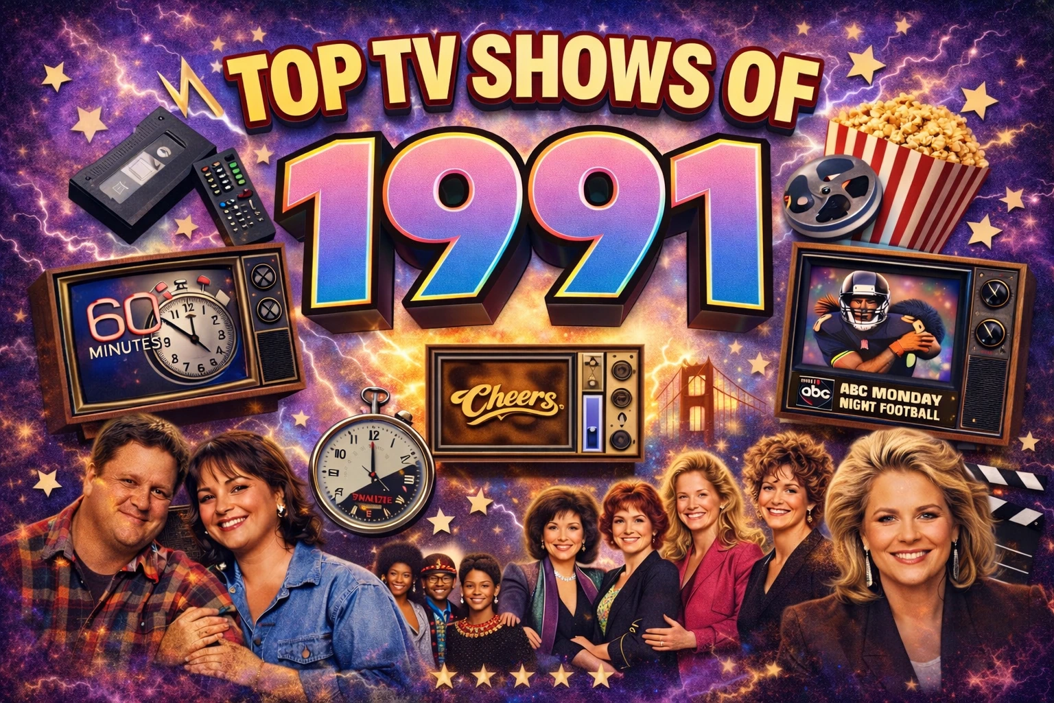 Top TV Shows of 1991: The Biggest Nielsen Hits of the 1990–91 Season