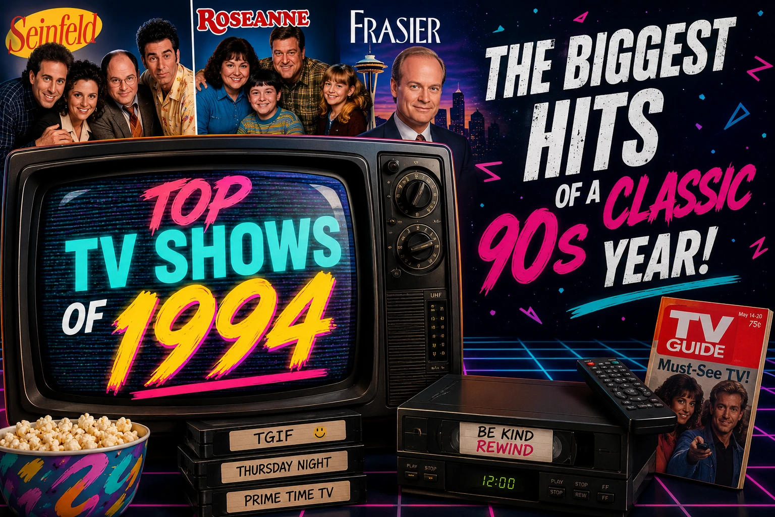 Top TV Shows of 1994: The Biggest Nielsen Hits Ranked