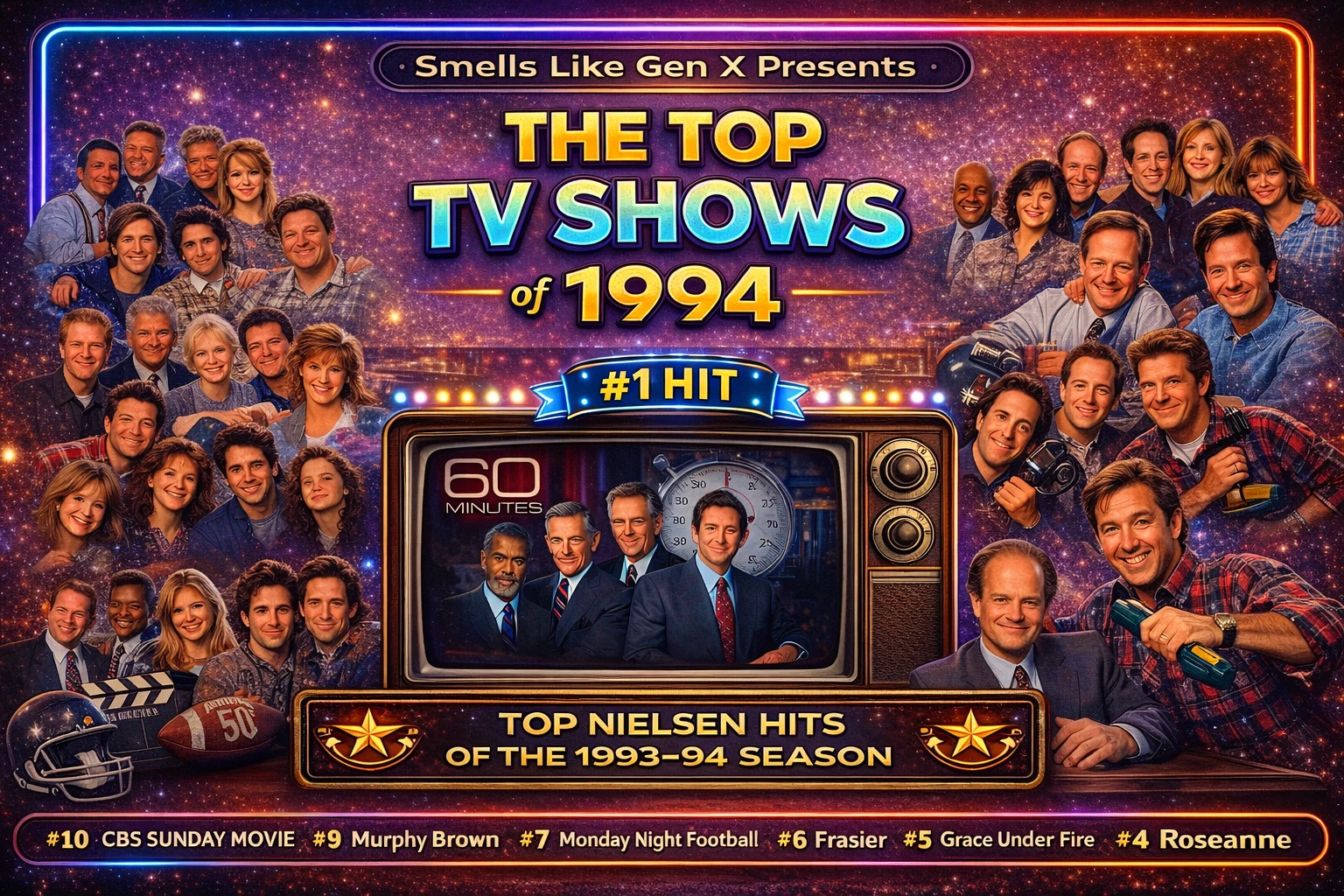 Top TV Shows of 1994: The Biggest Nielsen Hits of the 1993–94 Season