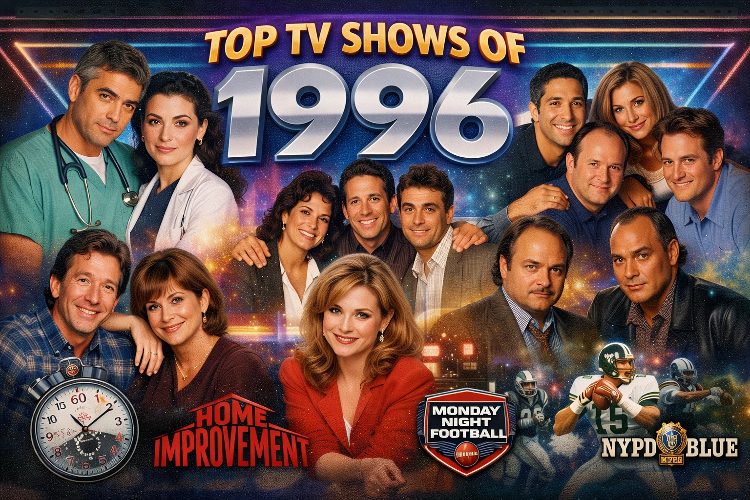 Top TV Shows of 1996: The Biggest Nielsen Hits of the 1995–96 Season