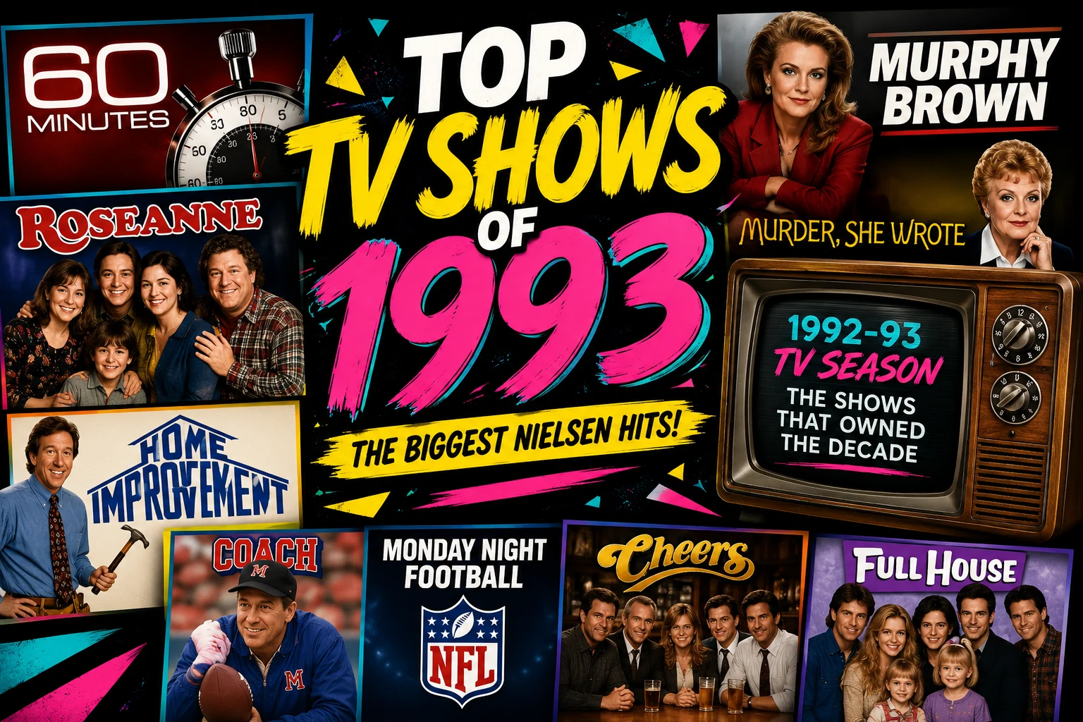 Top TV Shows of 1993: The Biggest Nielsen Hits