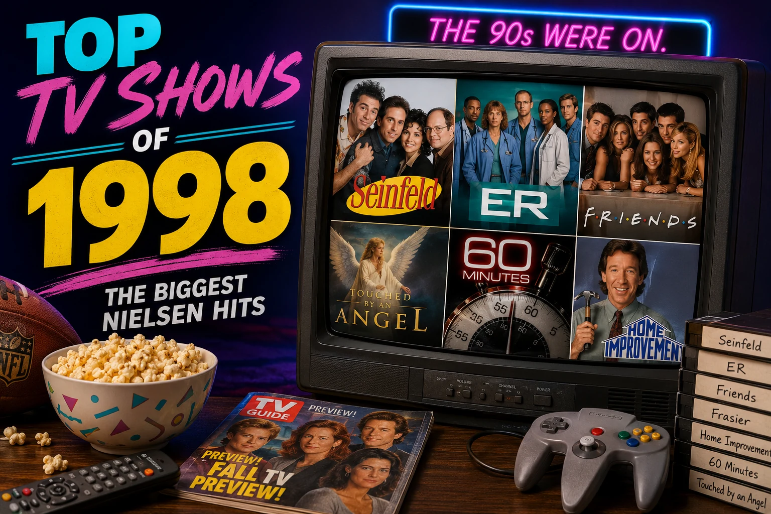 Top TV Shows of 1998: The Biggest Nielsen Hits