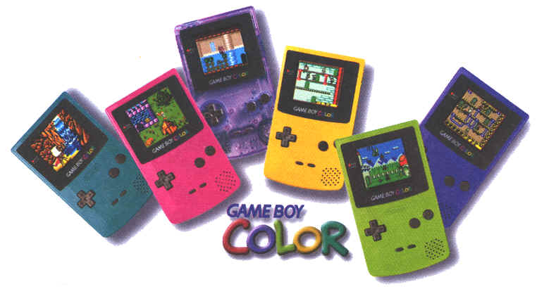 Game Boy Color and Pokémon games from 1999