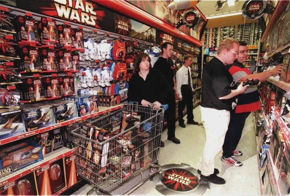 Star Wars Episode I toys from 1999