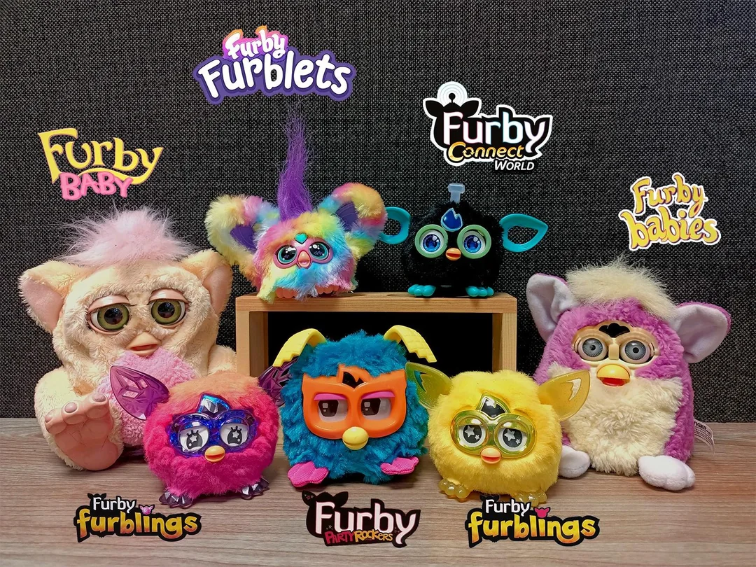Furby and Furby Babies toys from 1999