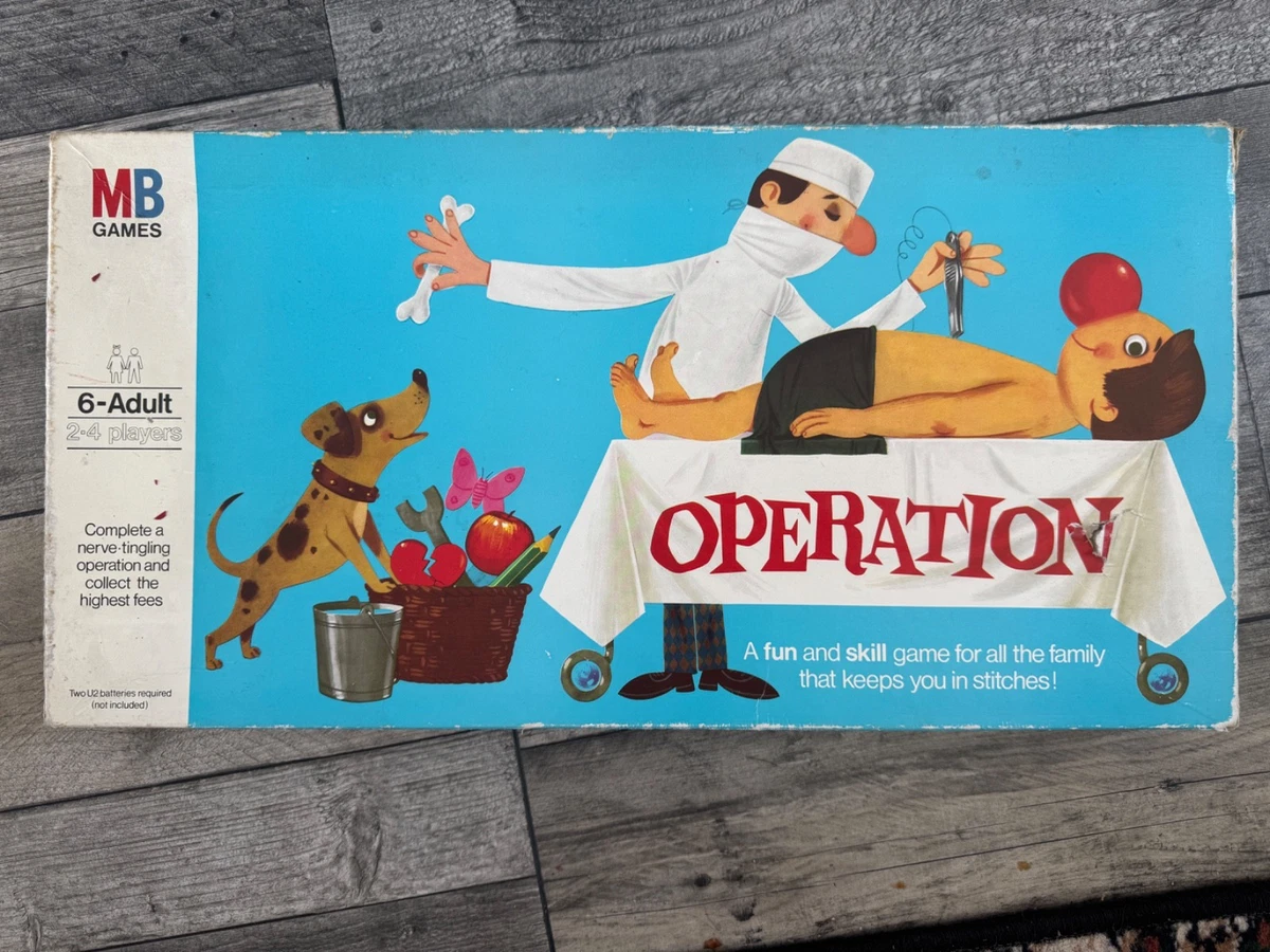 1970s Operation board game