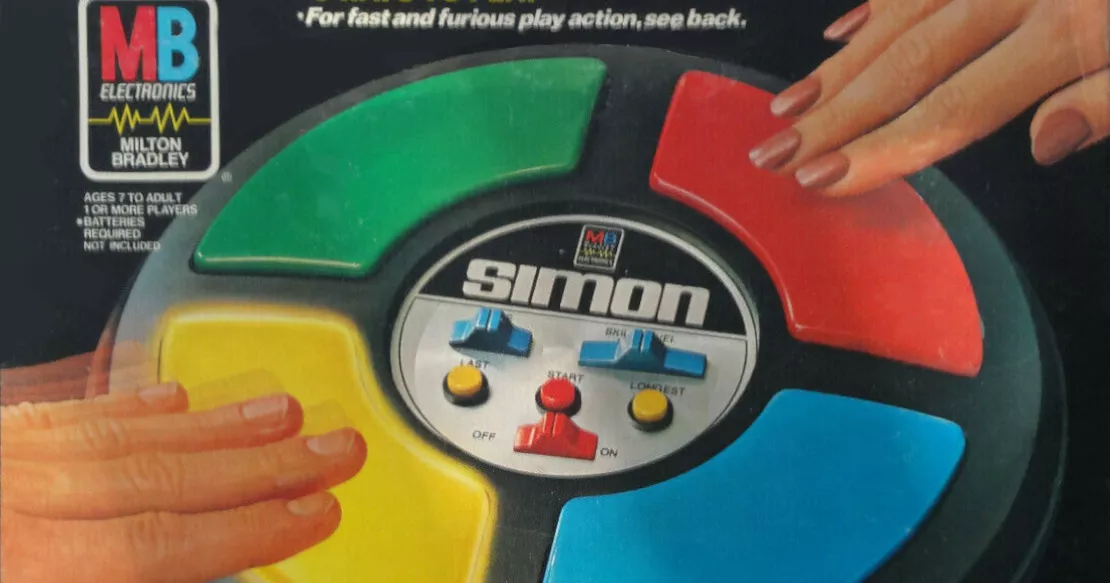 1970s Simon electronic memory game