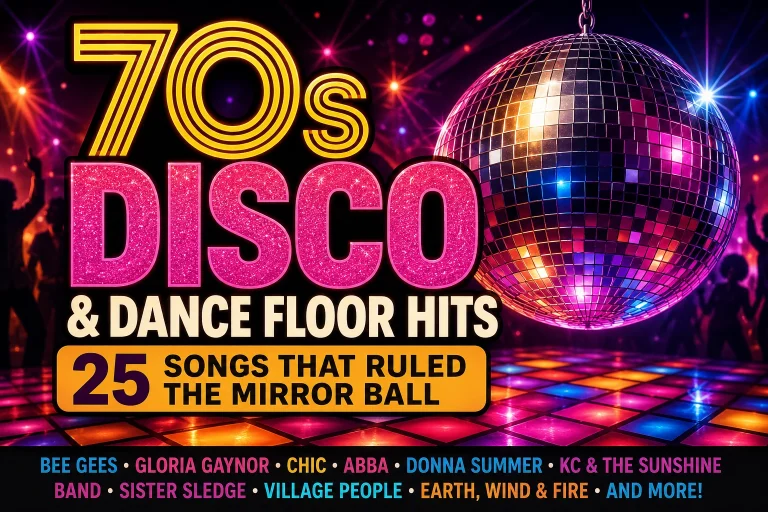 70s Disco & Dance Floor Hits: 25 Songs That Ruled the Mirror Ball