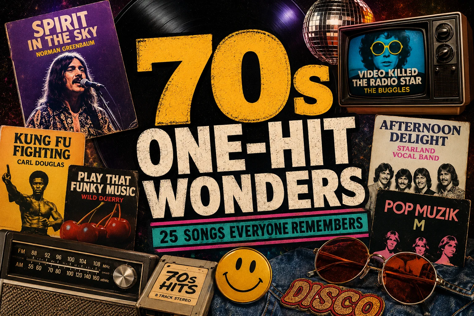70s One-Hit Wonders: 25 Songs Everyone Remembers