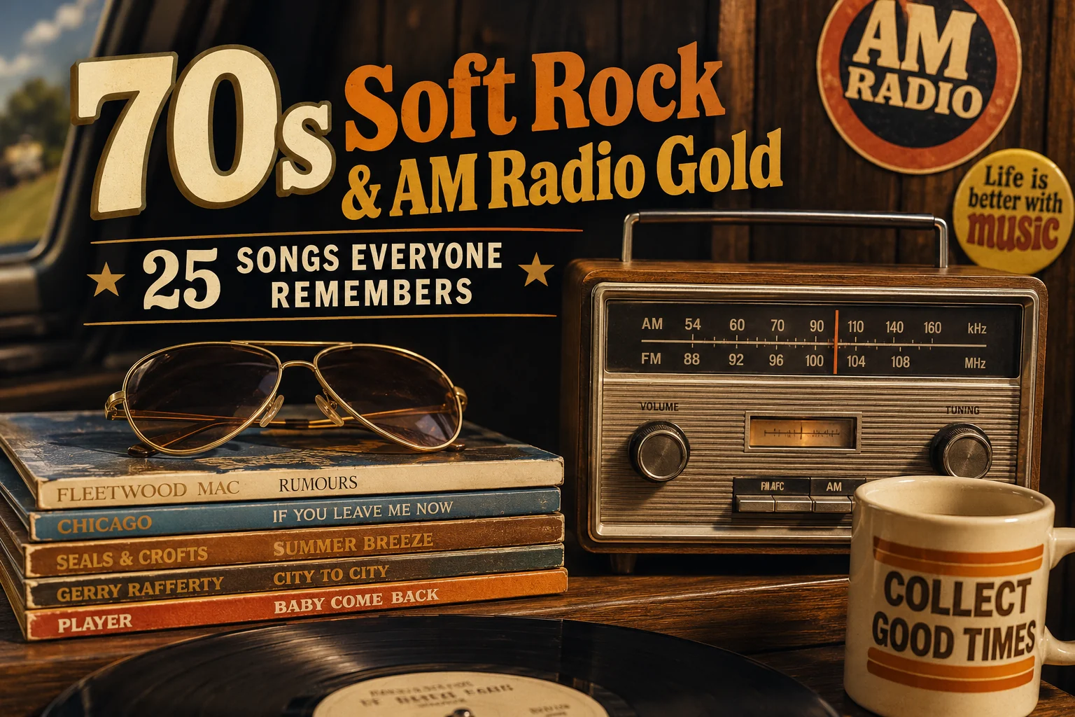 70s Soft Rock & AM Radio Gold: 25 Songs Everyone Remembers