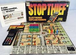Stop Thief electronic board game from the 1970s