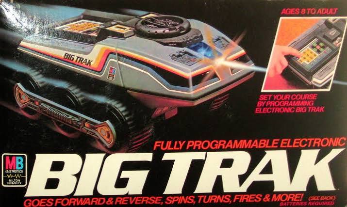Big Trak programmable electronic toy vehicle