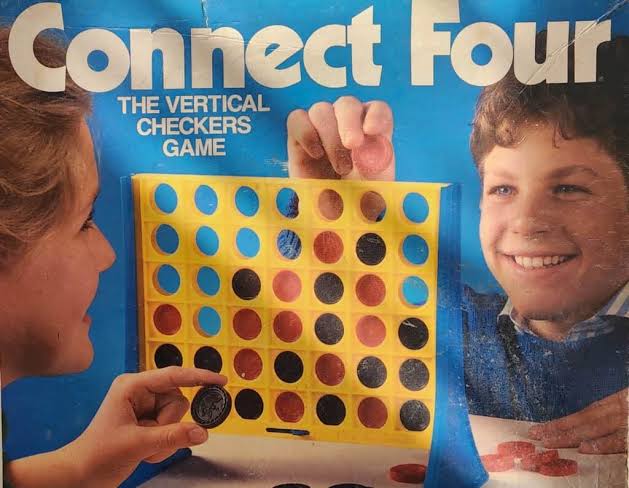 1980s Connect Four board game