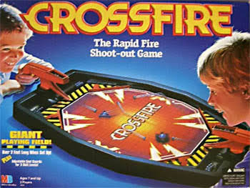 1980s Crossfire board game