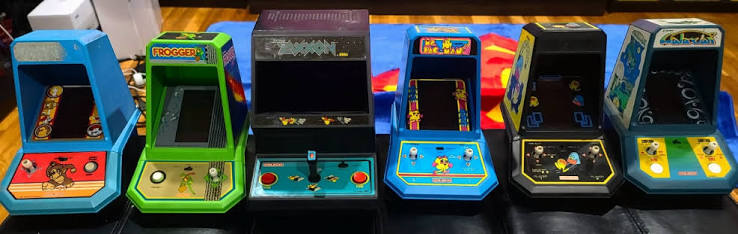 1980s handheld video games and LCD electronic games