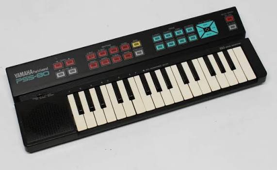 80s electronic toy keyboards