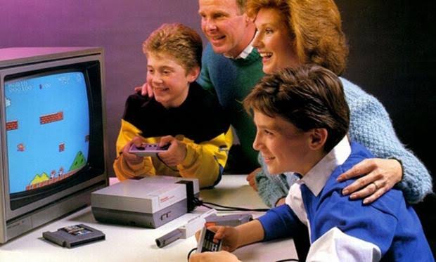 Nintendo Entertainment System from the 1980s