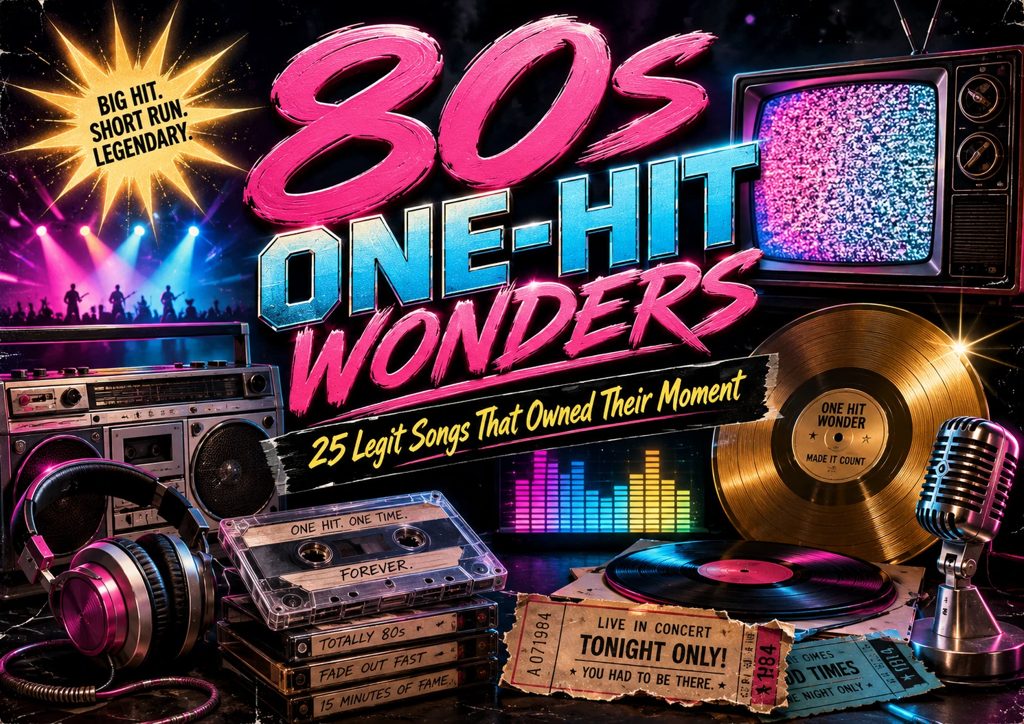 80s One-Hit Wonders: 25 Legit Songs That Owned Their Moment