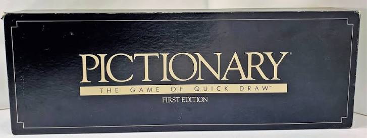 1980s Pictionary board game