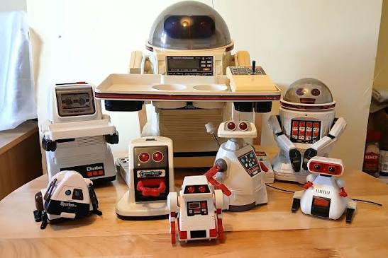 80s electronic robot toys