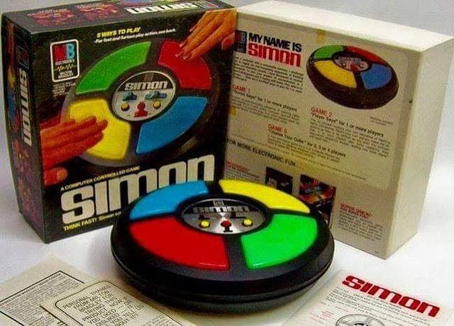 80s Simon electronic memory game