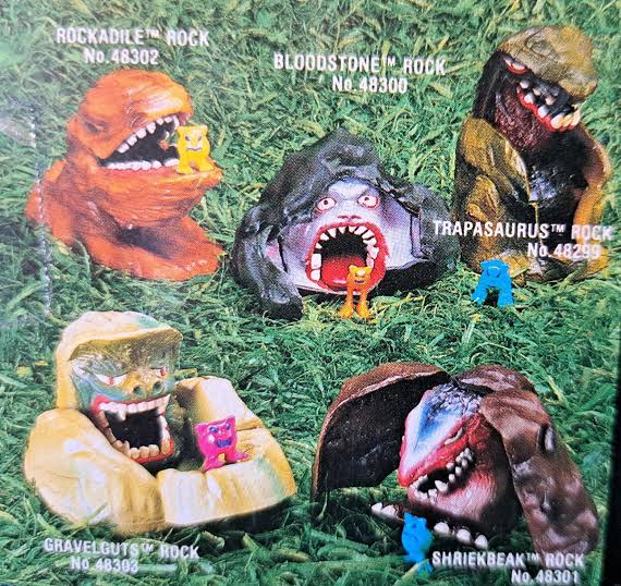 Rocks and Bugs and Things forgotten 80s gross-out toy line