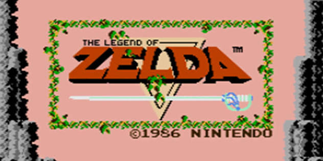 1980s Legend of Zelda video game imagery