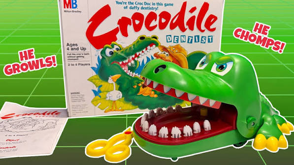 90s Crocodile Dentist game