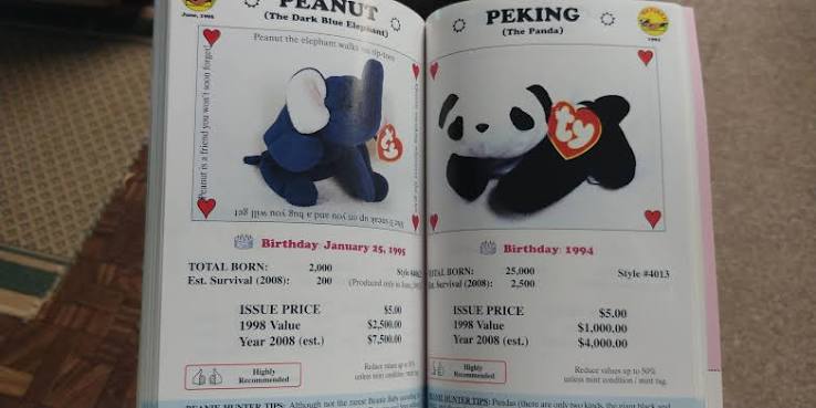 90s doll and plush toy price catalog collector guide