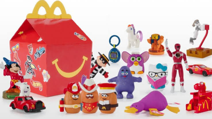 90s Happy Meal toys and fast-food movie promo tie-ins