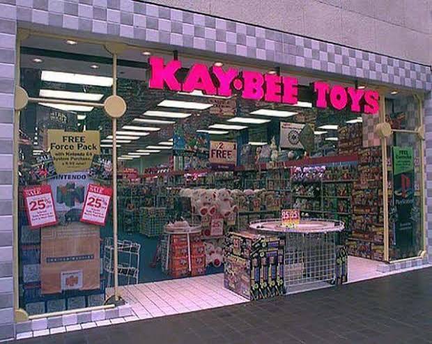 90s KB Toys mall toy store