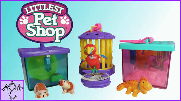 90s Littlest Pet Shop miniature pet toys
