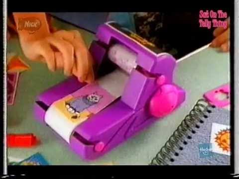 90s sticker machines and sticker craft toys