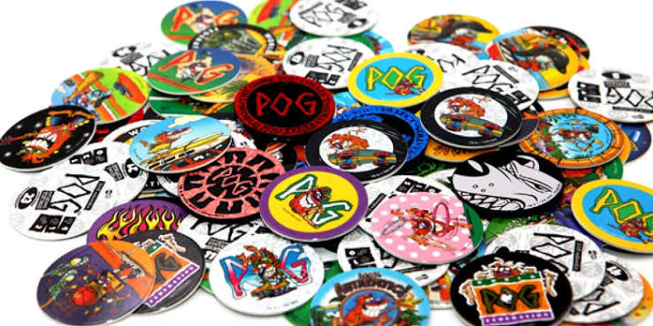 90s Pogs collectible toy craze