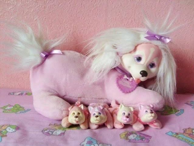 90s Puppy Surprise plush pet toy
