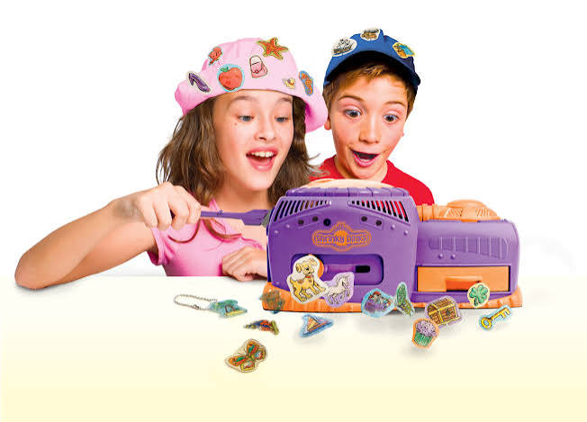 90s Shrinky Dinks and shrink plastic craft toys